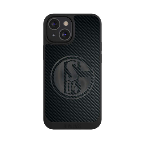 Apple iPhone 13 Mini NIVOpure Schalke 04 Carbon Look