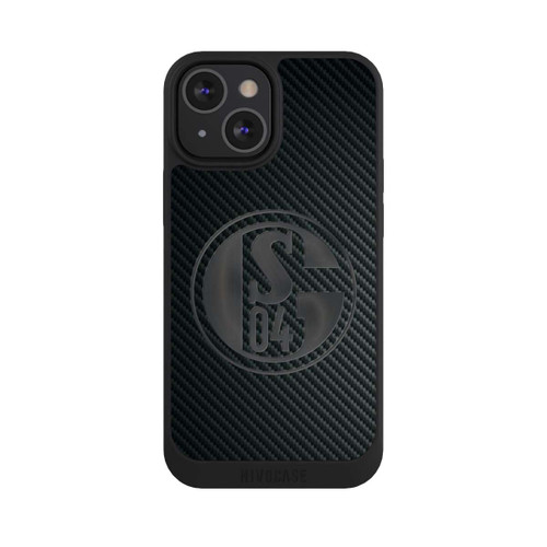Apple iPhone 13 Mini NIVOpure Schalke 04 Carbon Look