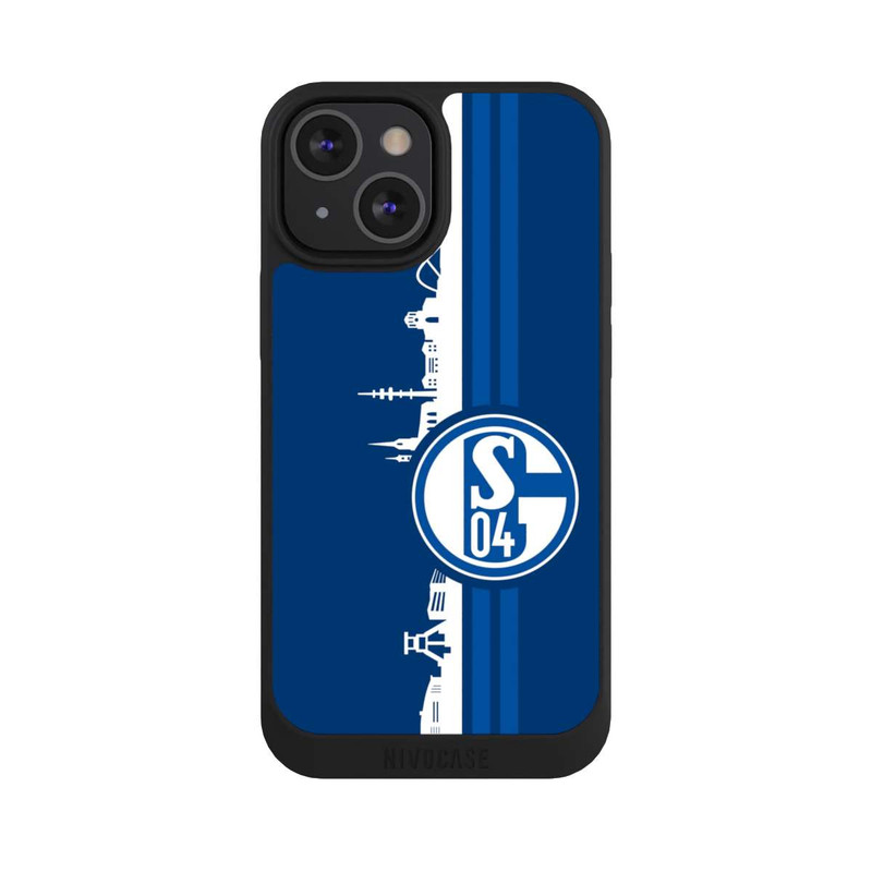 iPhone 13 Mini NIVOpure Schalke 04 Skyline Blau