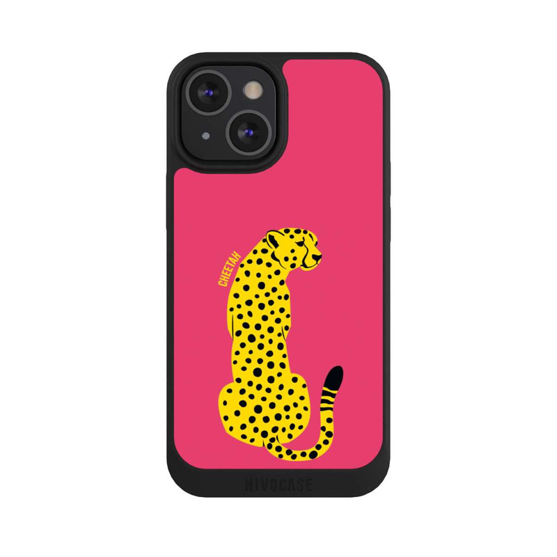 iPhone 13 Mini NIVOpure Colourful Yellow Cat