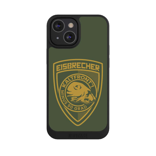 Apple iPhone 13 Mini NIVOpure Eisbär Patch Oliv