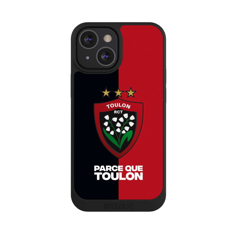 iPhone 13 Mini NIVOpure RCT Logo Rouge Noir