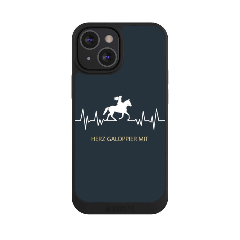 iPhone 13 Mini NIVOpure Herz Galoppier Mit
