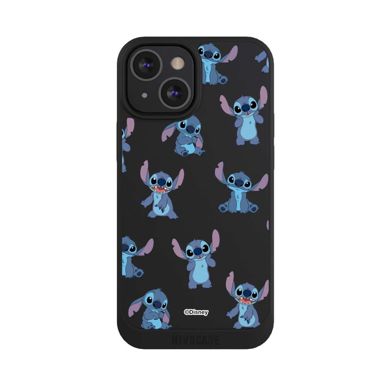 iPhone 13 Mini NIVOpure Stitch Faces Pattern Transparent