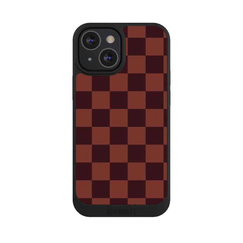 iPhone 13 Mini NIVOpure Schachbrett Rot