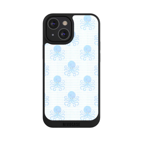 Apple iPhone 13 Mini NIVOpure Blue Watercolor Octopus