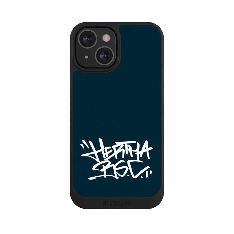 iPhone 13 Mini NIVOpure Hertha BSC Graffiti Blau