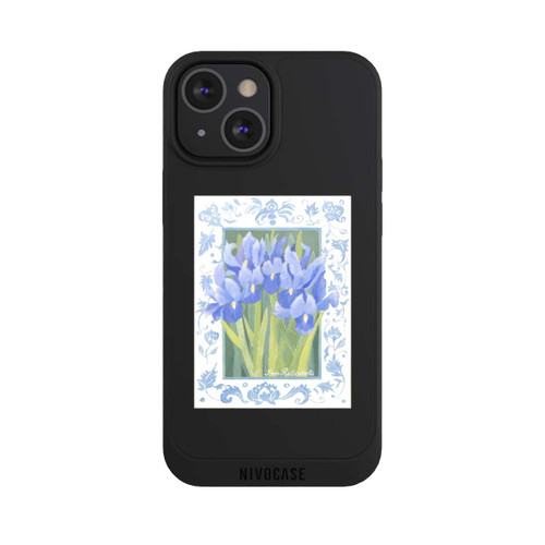 Apple iPhone 13 Mini NIVOpure Blue Iris, by Jennifer Abbott