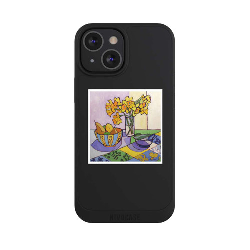 Apple iPhone 13 Mini NIVOpure Daffodil Patchwork, 2023, by Catherine J Martzloff