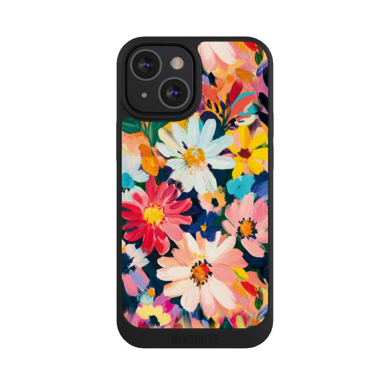 iPhone 13 Mini NIVOpure Frühlingsblumen Gemälde