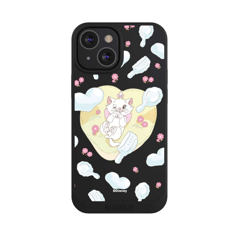 iPhone 13 Mini NIVOpure Aristocats Marie Herzen Gelb Transparent