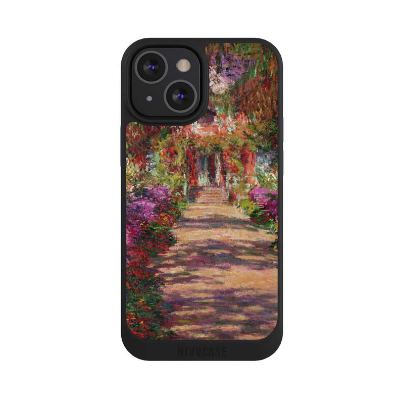iPhone 13 Mini NIVOpure Eine Allee in Monets Garten in Giverny by Claude Monet