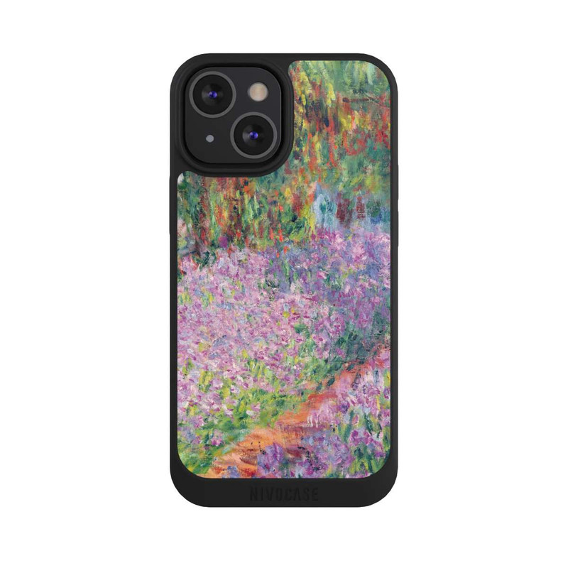 iPhone 13 Mini NIVOpure The Artists Garden at Giverny by Claude Monet