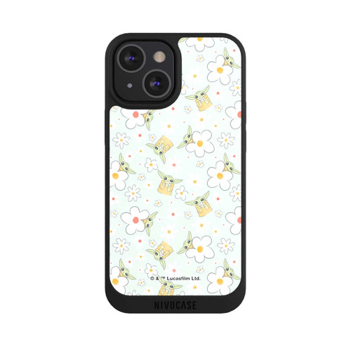 Apple iPhone 13 Mini NIVOpure Baby Yoda Flower Pattern
