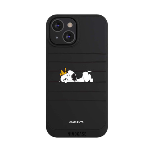 Apple iPhone 13 Mini NIVOpure Snoopy Woodstock Streifen Peanuts Transparent