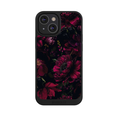 Apple iPhone 13 Mini NIVOpure Dunkle Rote Blumen Liebe