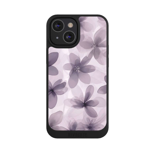 Apple iPhone 13 Mini NIVOpure Fliederfarbenes Blumenmuster mit KI