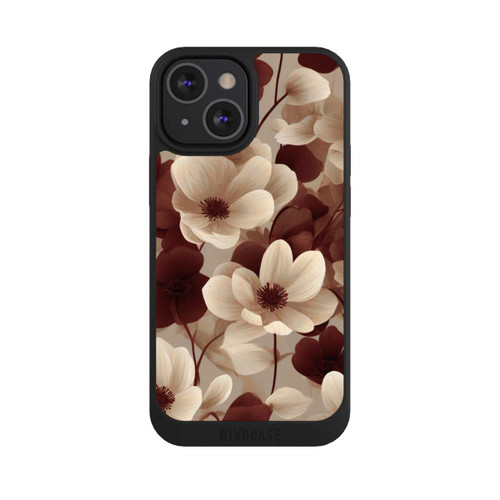 Apple iPhone 13 Mini NIVOpure Naturfarbenes Blumenmuster mit KI