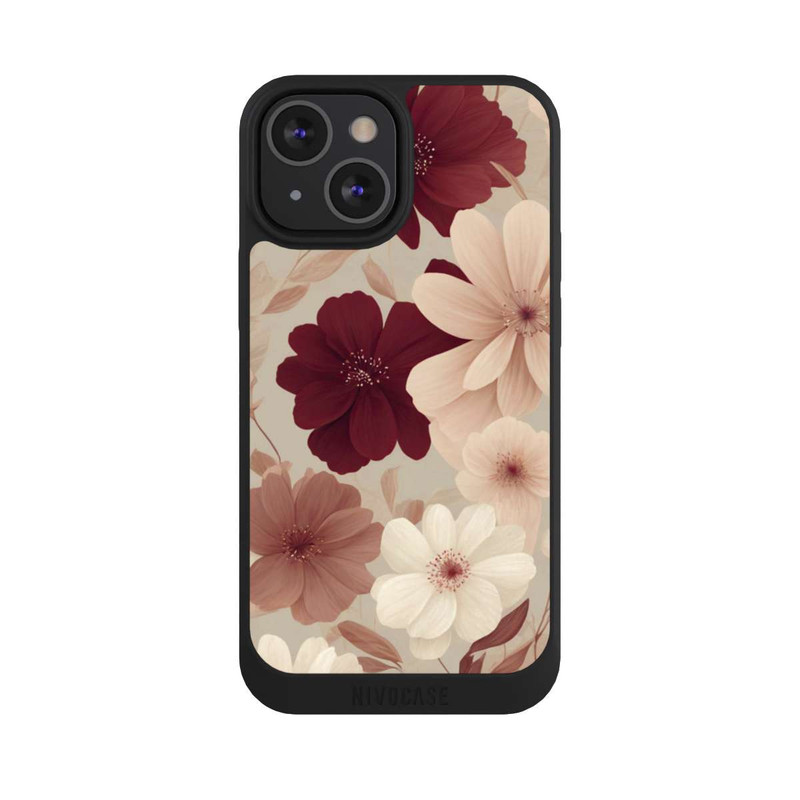 iPhone 13 Mini NIVOpure Romantische Pastellblumen mit KI