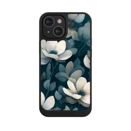 Apple iPhone 13 Mini NIVOpure Negative Flower Petrol White with AI