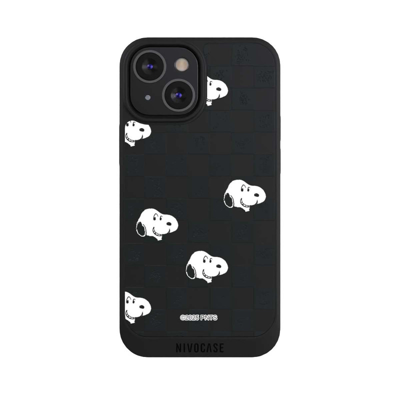 iPhone 13 Mini NIVOpure Snoopy Checked Pattern