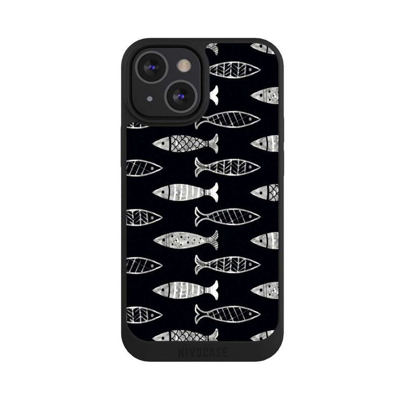 iPhone 13 Mini NIVOpure Black Fishy Theme