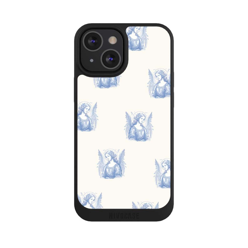 iPhone 13 Mini NIVOpure Angel Pattern Toile de Jouy