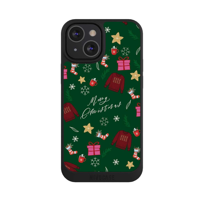 iPhone 13 Mini NIVOpure Traditionelles Weihnachtsmuster