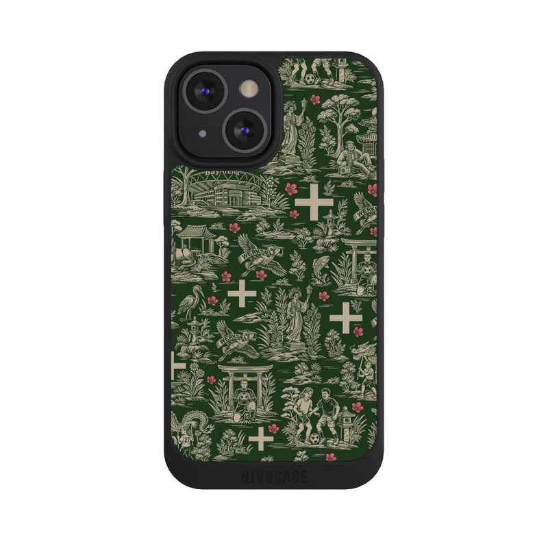 iPhone 13 Mini NIVOpure Bayer 04 Muster Grün