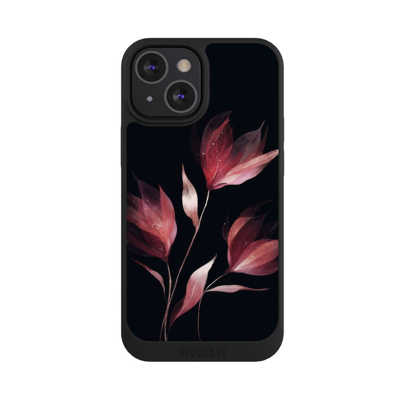 iPhone 13 Mini NIVOpure Fleur de Bourgogne Négatif