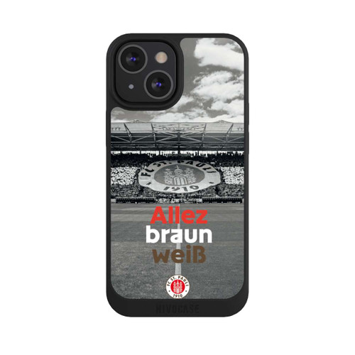 Apple iPhone 13 Mini NIVOpure FC St. Pauli Allez braun weiss