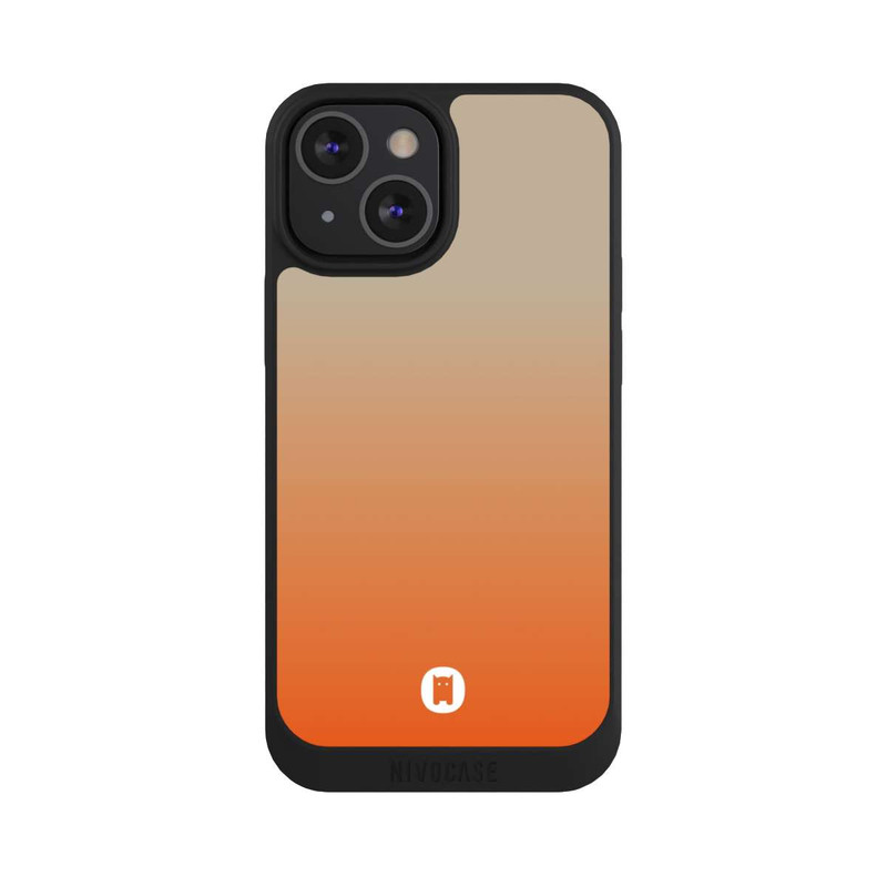 iPhone 13 Mini NIVOpure Nivocase Farbverlauf Beige Orange