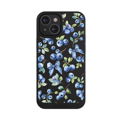 Apple iPhone 13 Mini NIVOpure Blaubeere Schleifen Transparent mit KI