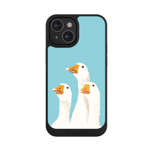 Apple iPhone 13 Mini NIVOpure Three Geese Light Blue with AI