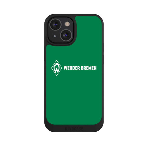 Apple iPhone 13 Mini NIVOpure Werder Bremen Schriftzug Raute Grün