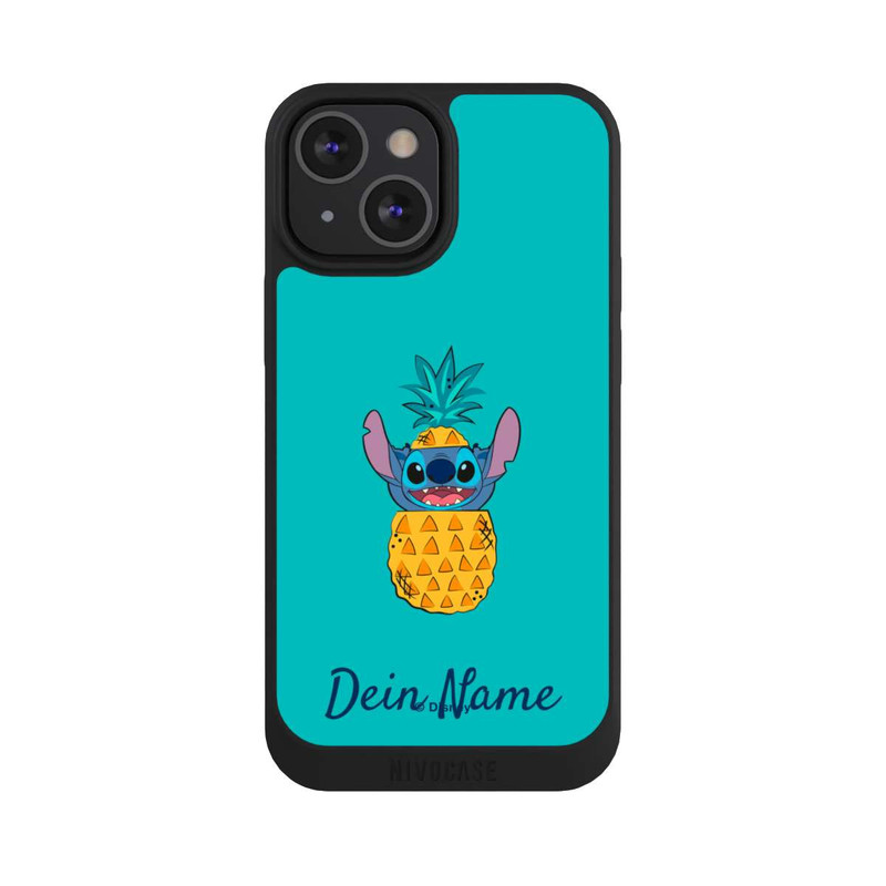 iPhone 13 Mini NIVOpure Stitch Ananas Personalisierbar