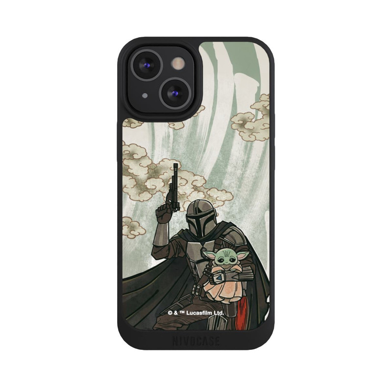 iPhone 13 Mini NIVOpure Mandalorian and Child style japonais
