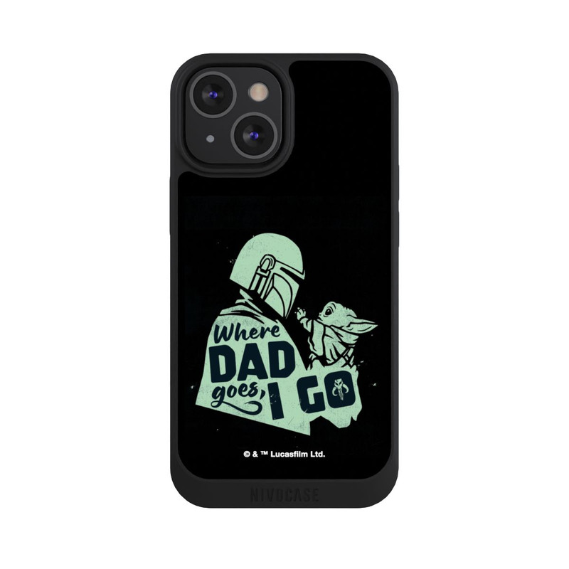 iPhone 13 Mini NIVOpure Grogu - Where dad goes,I go