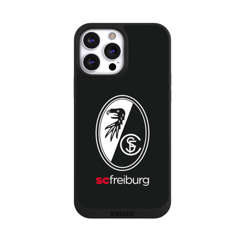 Apple iPhone 13 Pro Max NIVOpure SC Freiburg Wappen Schwarz