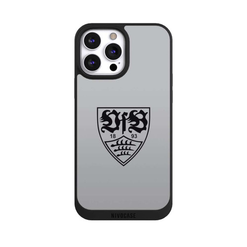 Apple iPhone 13 Pro Max NIVOpure VfB Stuttgart Wappen Grau