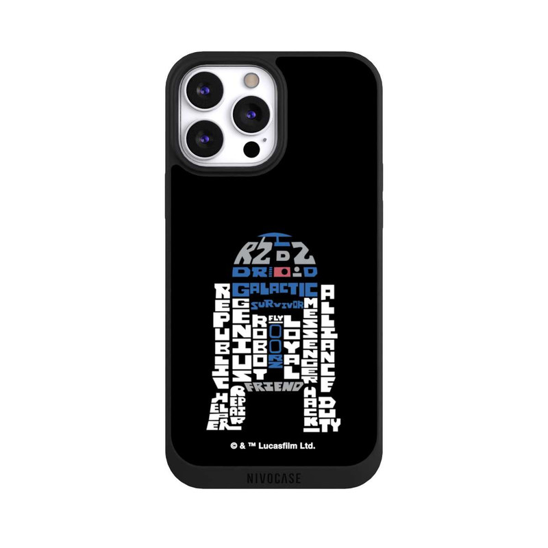 iPhone 13 Pro Max NIVOpure R2-D2 Typo Grafisch
