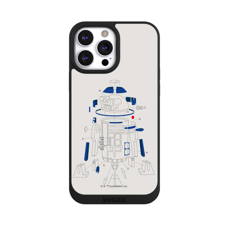 iPhone 13 Pro Max NIVOpure R2D2 Exploded Drawing - StarWars 8
