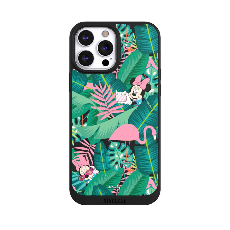 iPhone 13 Pro Max NIVOpure Minnie Summer Palm Leaves Transparent