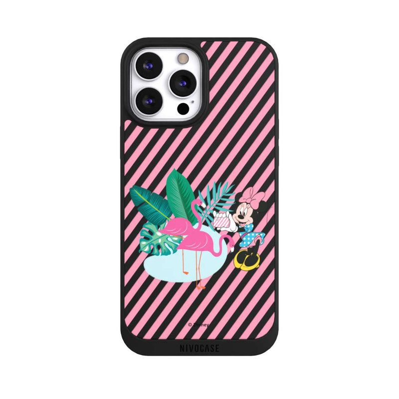 iPhone 13 Pro Max NIVOpure Minnie Flamingo Transparent
