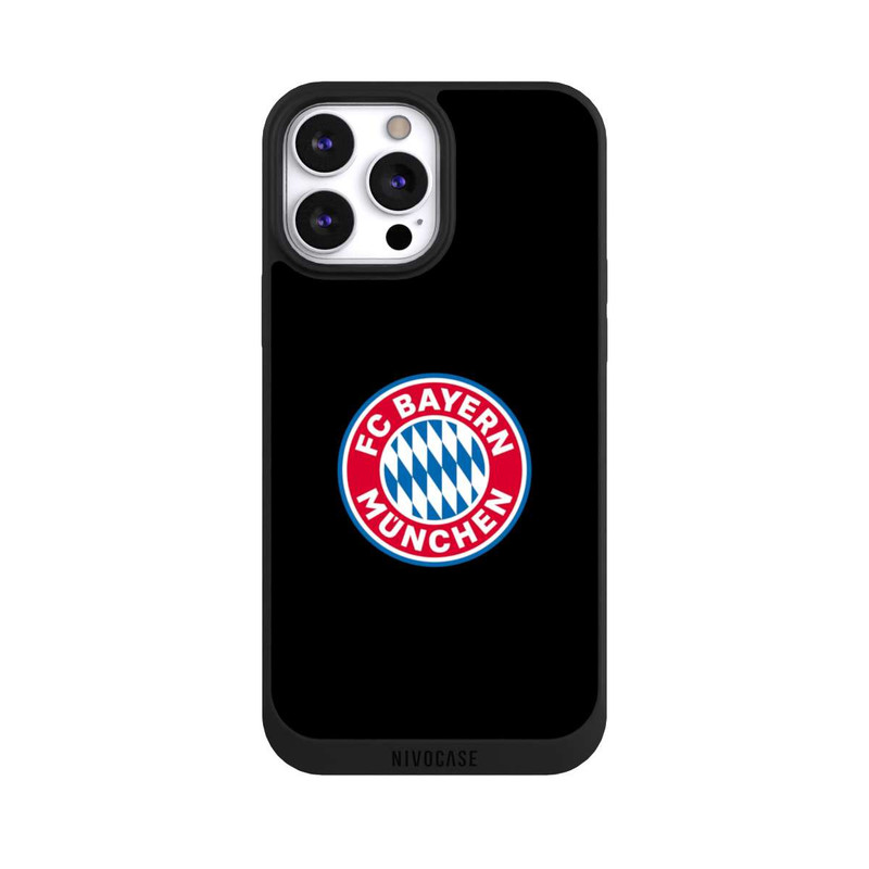 iPhone 13 Pro Max NIVOpure FCB Logo auf Schwarz