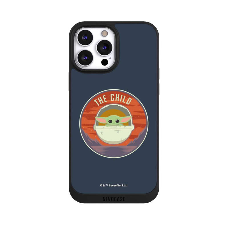 iPhone 13 Pro Max NIVOpure The Child Badge bleu