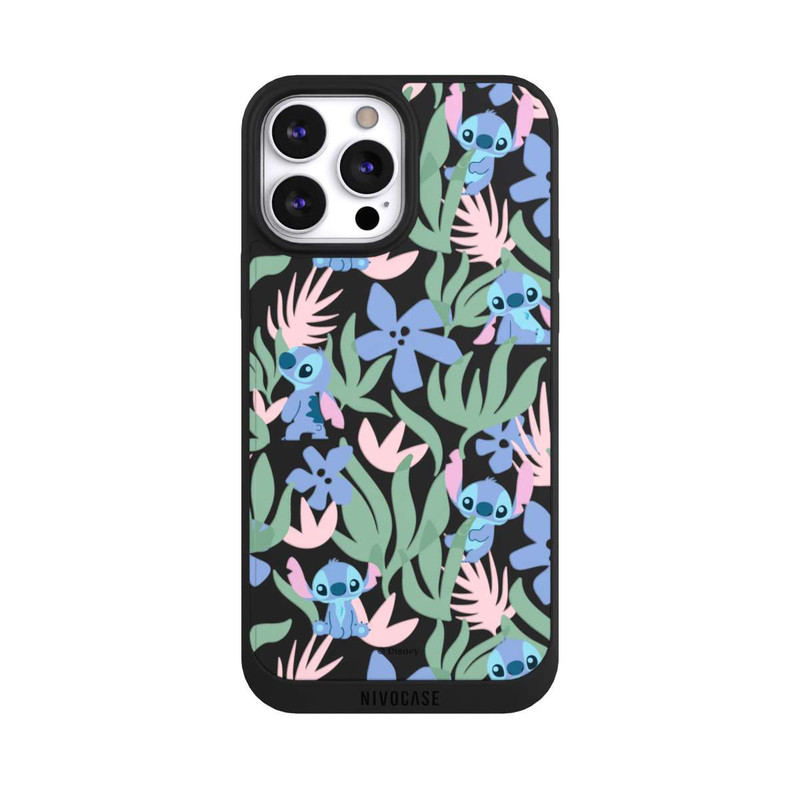iPhone 13 Pro Max NIVOpure Floral Pattern Stitch Transparent