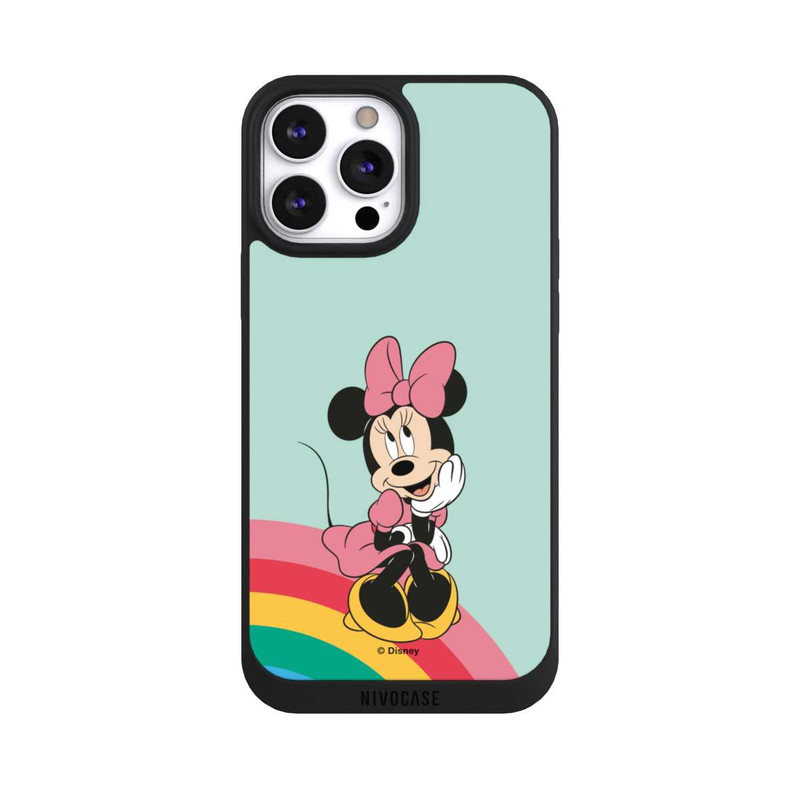 iPhone 13 Pro Max NIVOpure Minnie Arc-en-Ciel Portrait