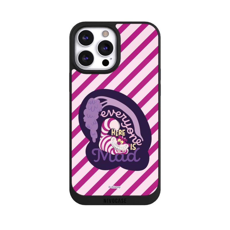 iPhone 13 Pro Max NIVOpure We Are All Mad Here Stripe
