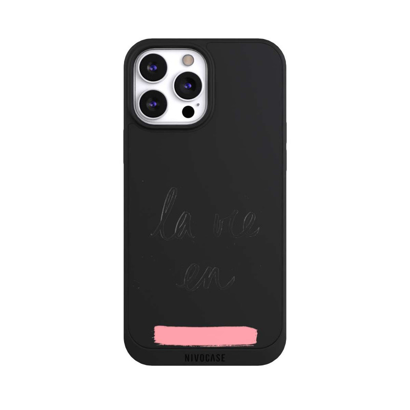 iPhone 13 Pro Max NIVOpure La vie en Rose sans Fond